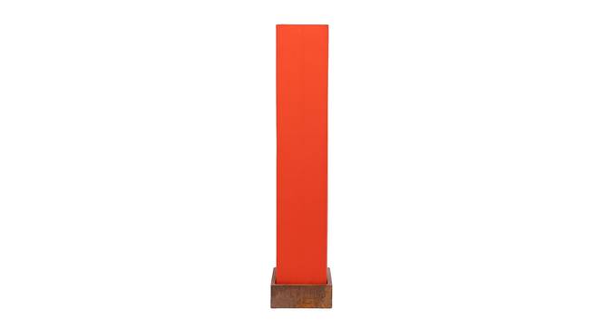 Cher Orange Cotton Shade Floor Lamp (Orange) by Urban Ladder - Cross View Design 1 - 494977