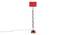 Elin Maroon Cotton Shade Floor Lamp (Maroon) by Urban Ladder - Cross View Design 1 - 494980