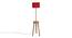Harmon Maroon Cotton Shade Floor Lamp (Maroon) by Urban Ladder - Cross View Design 1 - 494984
