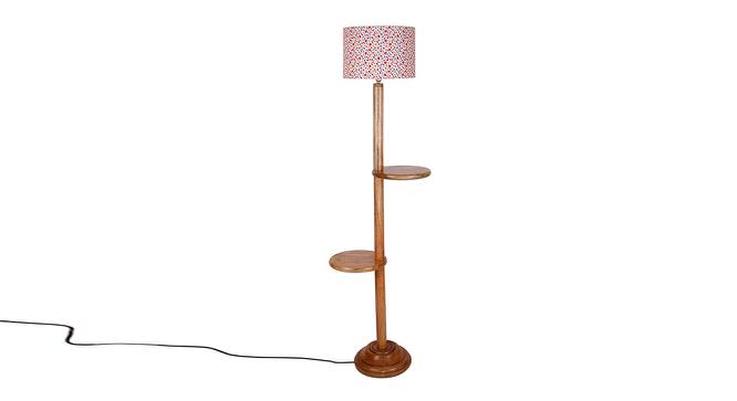 Jacoby Multicolour Cotton Shade Floor Lamp (Multicolor) by Urban Ladder - Cross View Design 1 - 494988