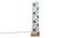 Moon Multicolour Cotton Shade Floor Lamp (Multicolor) by Urban Ladder - Cross View Design 1 - 494991