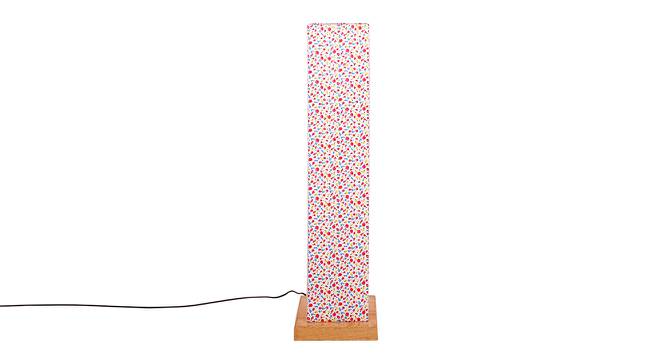 Chet Multicolour Cotton Shade Floor Lamp (Multicolor) by Urban Ladder - Cross View Design 1 - 494993