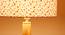 Jacoby Multicolour Cotton Shade Floor Lamp (Multicolor) by Urban Ladder - Design 1 Side View - 495012
