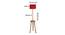 Harmon Maroon Cotton Shade Floor Lamp (Maroon) by Urban Ladder - Design 1 Dimension - 495034