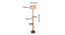 Jack Multicolour Cotton Shade Floor Lamp (Multicolor) by Urban Ladder - Design 1 Dimension - 495037