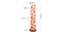 Owen Multicolour Cotton Shade Floor Lamp (Multicolor) by Urban Ladder - Design 1 Dimension - 495047