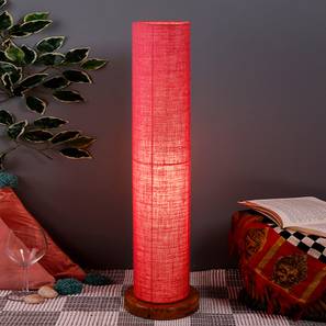 Oliver Pink Cotton Shade Floor Lamp-image-13