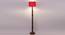Candace Brown Cotton Shade Floor Lamp (Red) by Urban Ladder - Front View Design 1 - 495073
