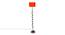 Ewan Orange Cotton Shade Floor Lamp (Orange) by Urban Ladder - Front View Design 1 - 495083