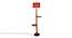 Ivana Pink Cotton Shade Floor Lamp (Pink) by Urban Ladder - Front View Design 1 - 495090