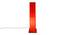 Jacques Orange Cotton Shade Floor Lamp (Orange) by Urban Ladder - Front View Design 1 - 495091