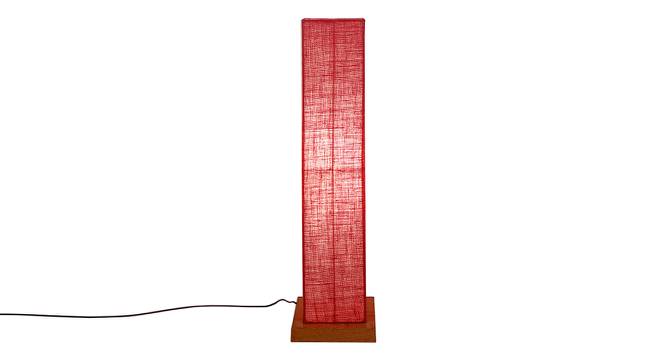 Miranda Pink Cotton Shade Floor Lamp (Pink) by Urban Ladder - Front View Design 1 - 495092