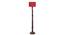 Candace Brown Cotton Shade Floor Lamp (Red) by Urban Ladder - Cross View Design 1 - 495096