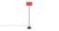 Earvin Pink Cotton Shade Floor Lamp (Pink) by Urban Ladder - Cross View Design 1 - 495101