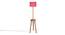 Harmon Pink Cotton Shade Floor Lamp (Pink) by Urban Ladder - Cross View Design 1 - 495111