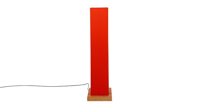 Jacques Orange Cotton Shade Floor Lamp (Orange) by Urban Ladder - Cross View Design 1 - 495114
