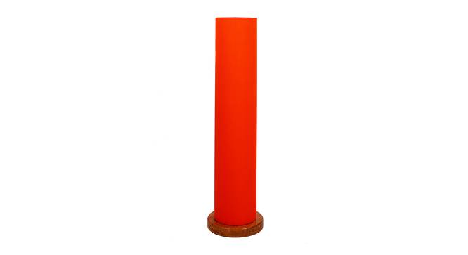Neil Orange Cotton Shade Floor Lamp (Orange) by Urban Ladder - Cross View Design 1 - 495116