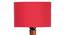 Candace Brown Cotton Shade Floor Lamp (Red) by Urban Ladder - Design 1 Side View - 495119