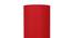 Carney Red Cotton Shade Floor Lamp (Red) by Urban Ladder - Design 1 Side View - 495120