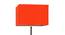 Drake Orange Cotton Shade Floor Lamp (Orange) by Urban Ladder - Rear View Design 1 - 495138