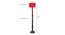 Candace Brown Cotton Shade Floor Lamp (Red) by Urban Ladder - Design 1 Dimension - 495143