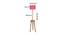 Harmon Pink Cotton Shade Floor Lamp (Pink) by Urban Ladder - Design 1 Dimension - 495156