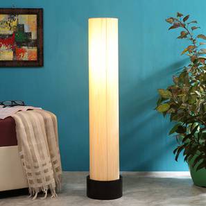 Celine White Cotton Shade Floor Lamp-image-44