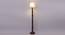 Capucine Brown Cotton Shade Floor Lamp (White) by Urban Ladder - Front View Design 1 - 495193