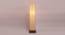 Chenoa White Cotton Shade Floor Lamp (White) by Urban Ladder - Front View Design 1 - 495199