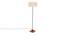 Drake White Cotton Shade Floor Lamp (White) by Urban Ladder - Design 1 Side View - 495217