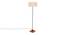 Drake White Cotton Shade Floor Lamp (White) by Urban Ladder - Design 1 Side View - 495217