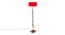 Edythe Red Cotton Shade Floor Lamp (Red) by Urban Ladder - Design 1 Side View - 495219