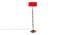 Edythe Red Cotton Shade Floor Lamp (Red) by Urban Ladder - Design 1 Side View - 495219