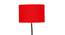 Ewan Red Cotton Shade Floor Lamp (Red) by Urban Ladder - Design 1 Side View - 495221