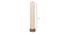 Carlin White Cotton Shade Floor Lamp (White) by Urban Ladder - Design 1 Dimension - 495236