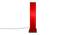 Jacques Red Cotton Shade Floor Lamp (Red) by Urban Ladder - Front View Design 1 - 495262