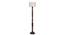 Brandy Brown Cotton Shade Floor Lamp (White) by Urban Ladder - Cross View Design 1 - 495264