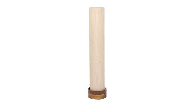 Carlin White Cotton Shade Floor Lamp (White) by Urban Ladder - Cross View Design 1 - 495270