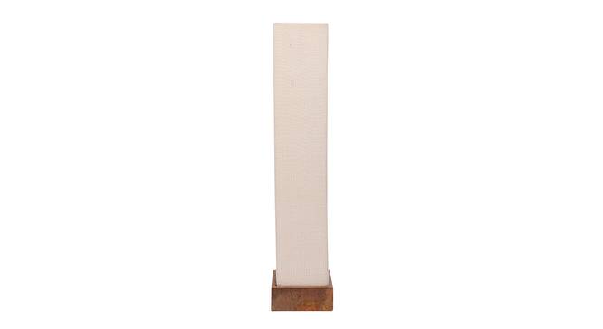 Chenoa White Cotton Shade Floor Lamp (White) by Urban Ladder - Cross View Design 1 - 495275