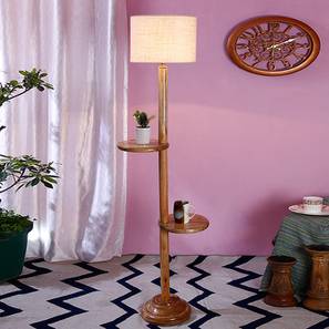 Ivana White Cotton Shade Floor Lamp-image-30