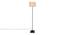 Earvin White Cotton Shade Floor Lamp (White) by Urban Ladder - Front View Design 1 - 495319