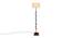 Edythe White Cotton Shade Floor Lamp (White) by Urban Ladder - Front View Design 1 - 495320