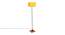Drake Yellow Cotton Shade Floor Lamp (Yellow) by Urban Ladder - Design 1 Side View - 495328