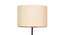 Emme White Cotton Shade Floor Lamp (White) by Urban Ladder - Design 1 Side View - 495333