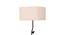 Elin White Cotton Shade Floor Lamp (White) by Urban Ladder - Rear View Design 1 - 495349