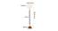 Edythe White Cotton Shade Floor Lamp (White) by Urban Ladder - Design 1 Dimension - 495355