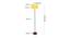 Emme Yellow Cotton Shade Floor Lamp (Yellow) by Urban Ladder - Design 1 Dimension - 495359