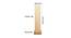 Jacques White Cotton Shade Floor Lamp (White) by Urban Ladder - Design 1 Dimension - 495369