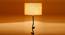 Felicia White Cotton Shade Floor Lamp (White) by Urban Ladder - Front View Design 1 - 495376