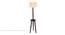 Gates White Cotton Shade Floor Lamp (White) by Urban Ladder - Front View Design 1 - 495378